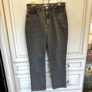 Zara women’s gray jeans size 8 EUC